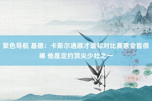 聚色导航 基德：卡斯尔通顺才谐和对比赛意会皆很棒 他是定约顶尖少壮之一