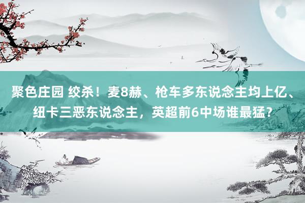 聚色庄园 绞杀！麦8赫、枪车多东说念主均上亿、纽卡三恶东说念主，英超前6中场谁最猛？